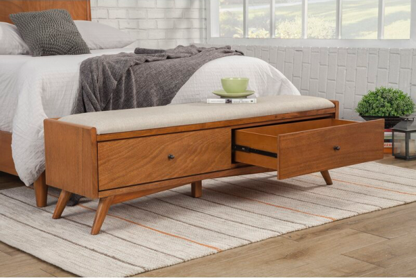 53 End Of Bed Benches With Multipurpose, Bedroom Bench Size For Queen Bed