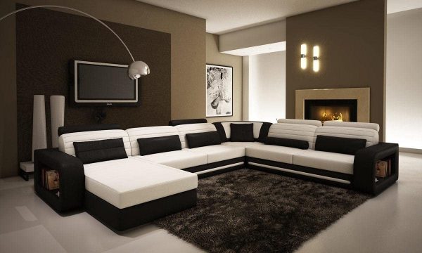 51 Leather Sofas To Add Effortless, White Sectional Leather Sofa Modern