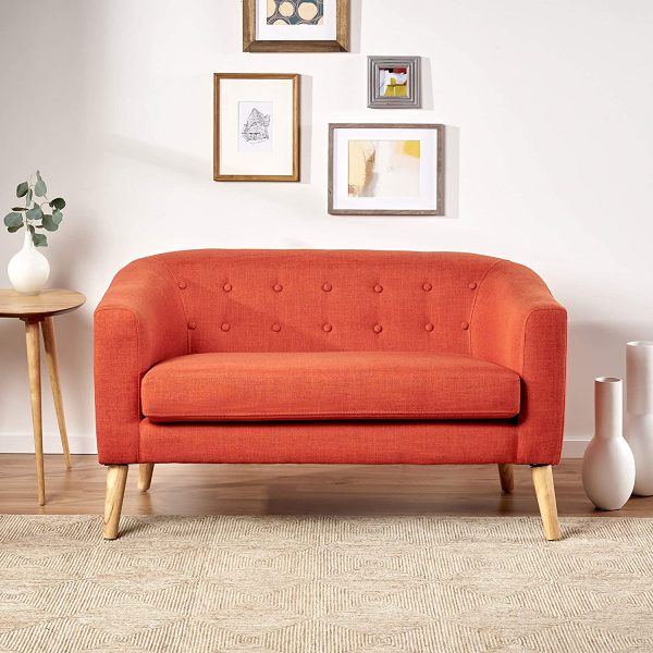 51 Curved Sofas That Make Lounging Look, Curved Back Sofa