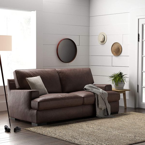 51 Leather Sofas To Add Effortless, Light Brown Leather Sofa And Loveseat