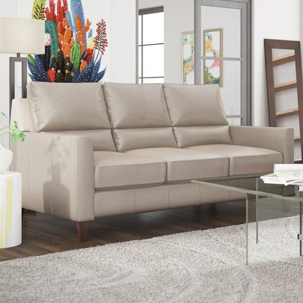 51 Leather Sofas To Add Effortless, Authentic Leather Sofa Set