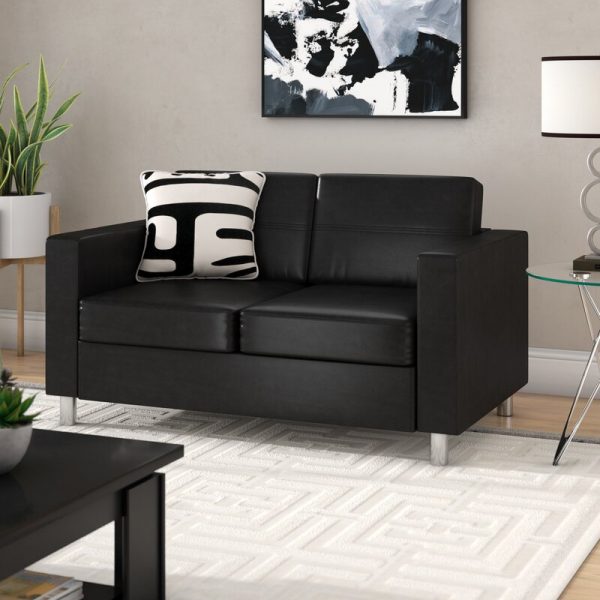 51 Leather Sofas To Add Effortless, Black Leather Sofa And Loveseat