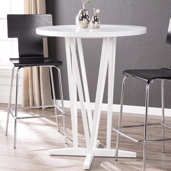51 Small Dining Tables To Save Space, Small Round Bar Height Table Set