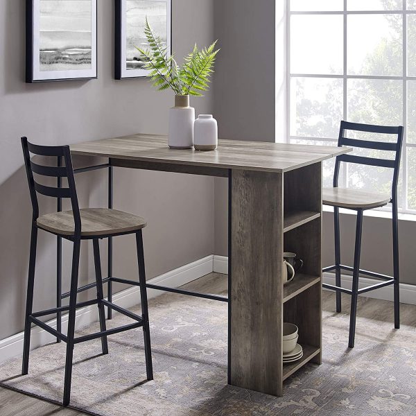 51 Small Dining Tables To Save Space, Tall Dining Room Table With Storage