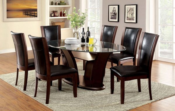 Racetrack Shaped Dining Tables, Oval Shaped Dining Room Table And Chairs