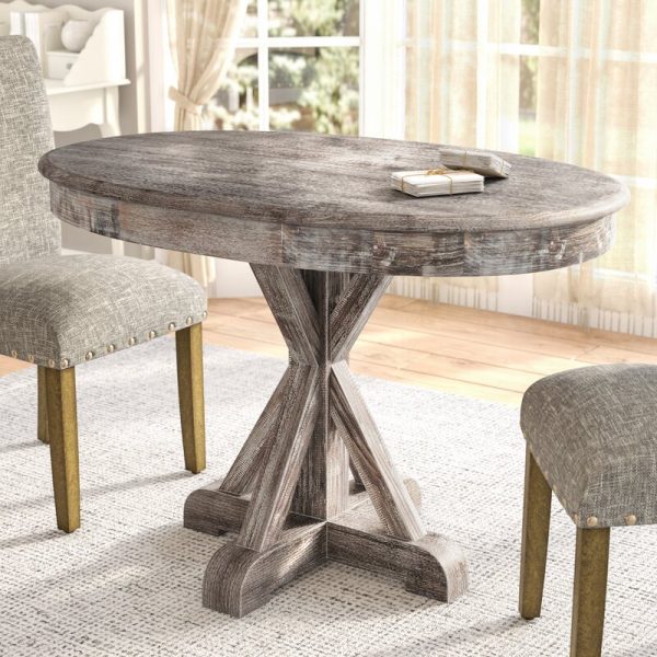 Racetrack Shaped Dining Tables, Oval Pedestal Table Small