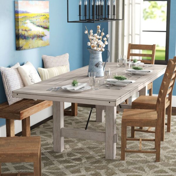 51 Farmhouse Dining Tables That Are, Rustic Farmhouse Dining Set