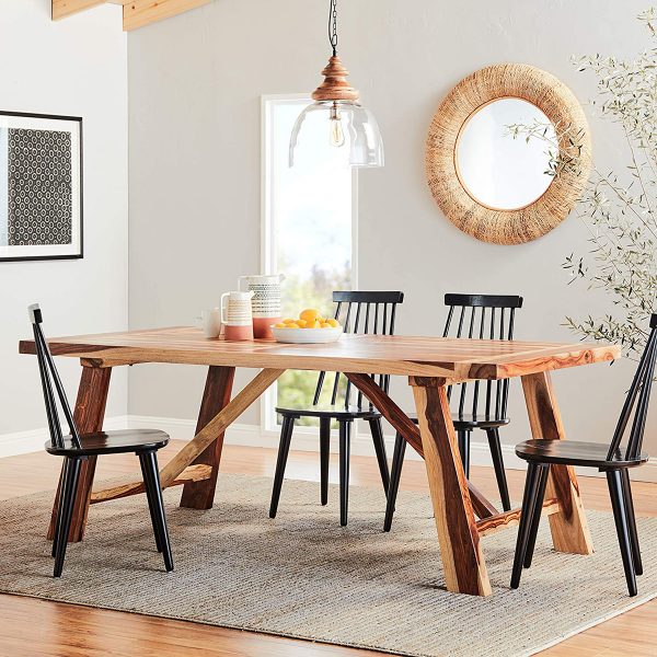 51 Farmhouse Dining Tables That Are, Rustic Farmhouse Dining Set