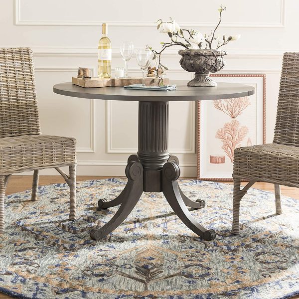 51 Pedestal Dining Tables That Offer, Round Pedestal Kitchen Table With Leaf