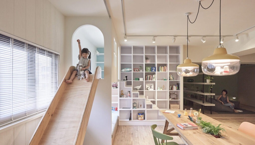 Playful Modern Taiwanese Homes With Slides Inside