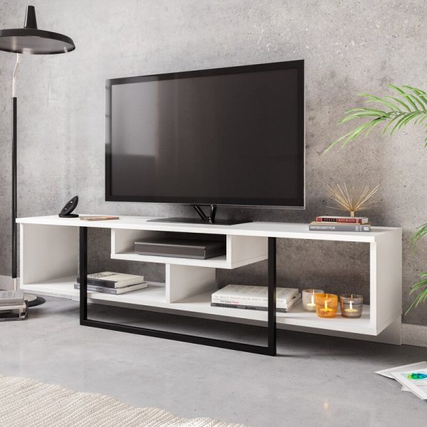 51 Floating Tv Stands To Binge Your, Tall Tv Unit Bookcase