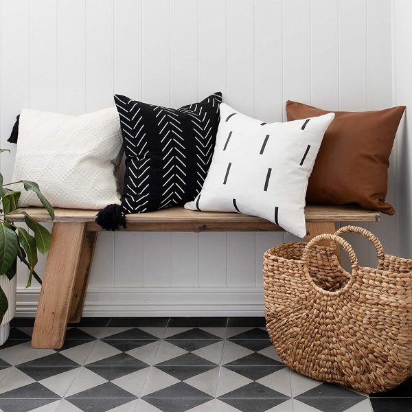 53 Decorative Pillows To Effortlessly, Contemporary Throw Pillows For Sofa