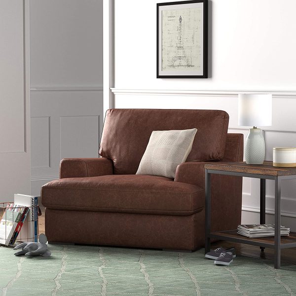 51 Oversized Chairs That Make The Case, Leather Oversized Recliner