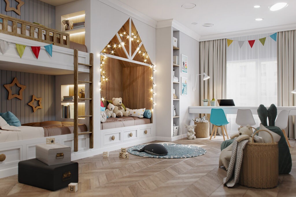 51 Modern Kid's Room Ideas With Tips & Accessories To Help You Design Yours