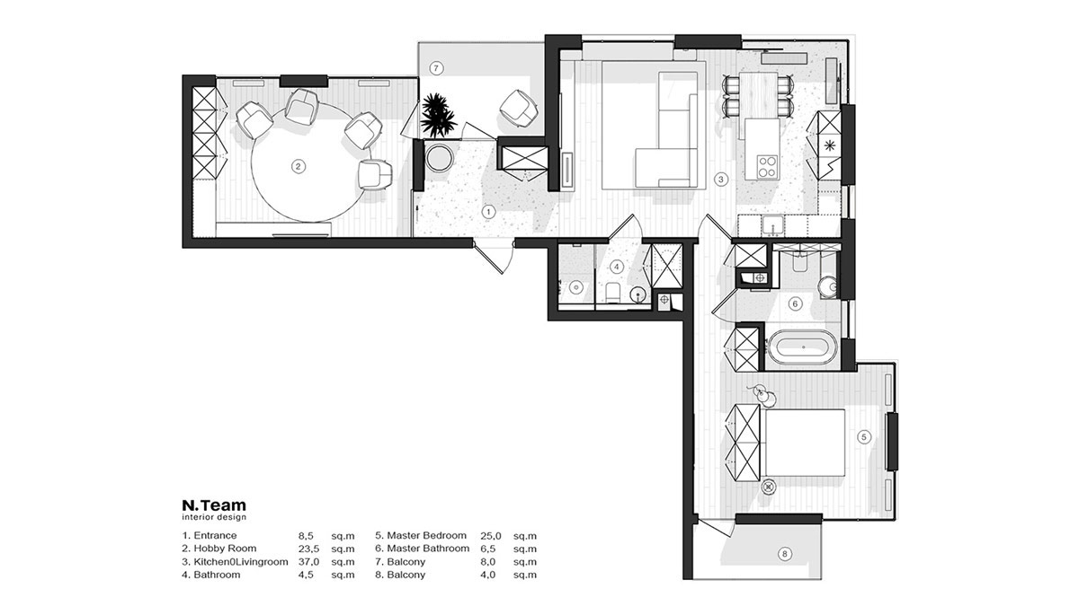 Mastering L-Shaped Apartment Layouts