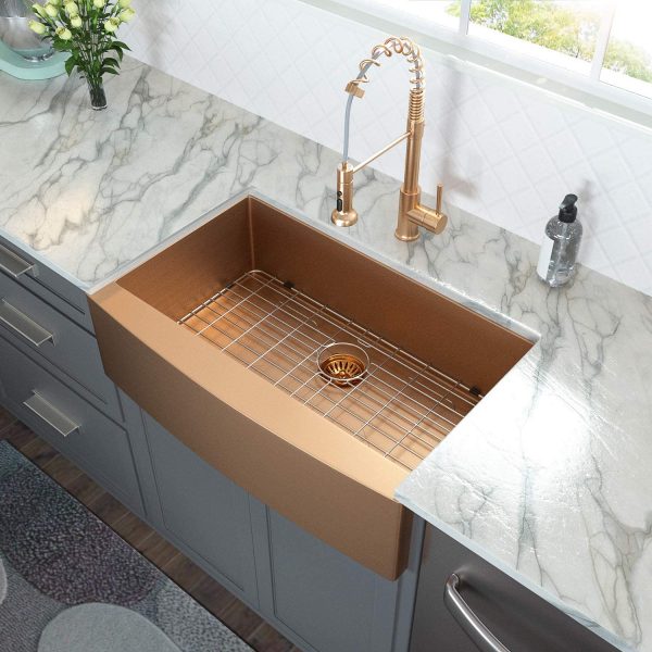51 Farmhouse Sinks That Can Bring, Bronze Farmhouse Kitchen Sink