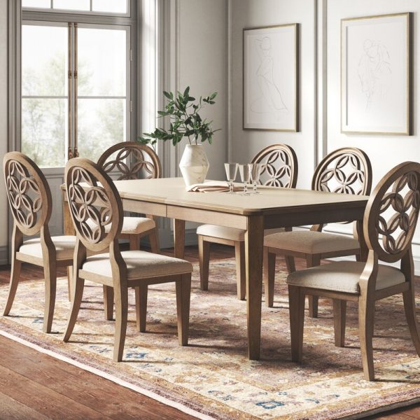 51 Farmhouse Dining Tables For, Farmhouse Kitchen Table And Chairs Set
