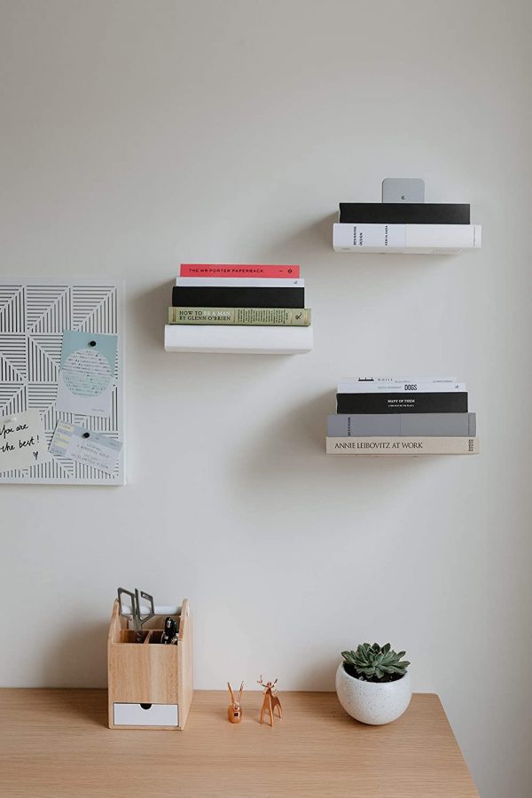 51 Floating Shelves To Reinvigorate, Floating Shelves Design For Bedroom