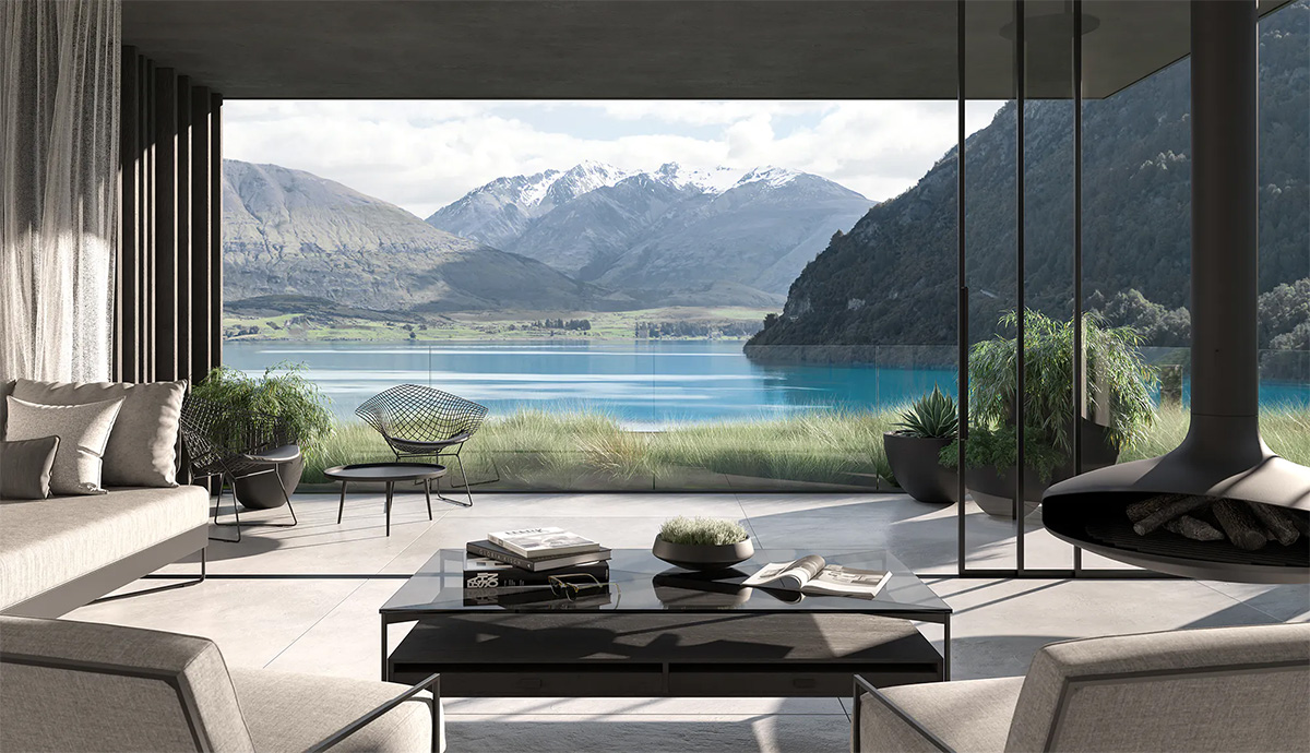 Spectacularly Scenic Villas In New Zealand [Visualized]