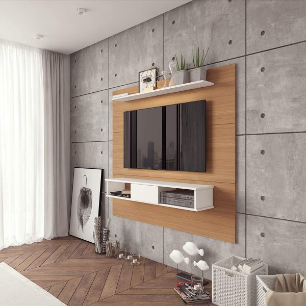 51 Floating Shelves To Reinvigorate, Light Wood Shelves For Wall