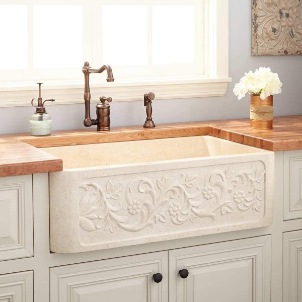 51 Farmhouse Sinks That Can Bring, What Are Old Farmhouse Sinks Made Of Wood
