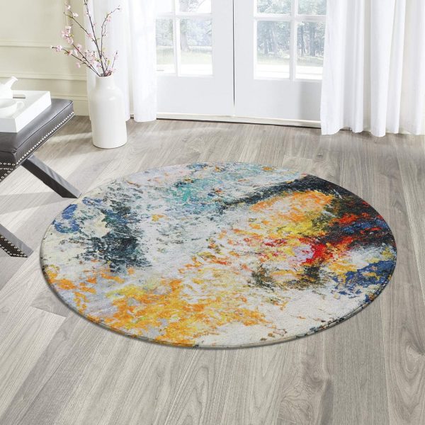 51 Round Rugs To Update Your Rooms For, Round Living Room Rugs