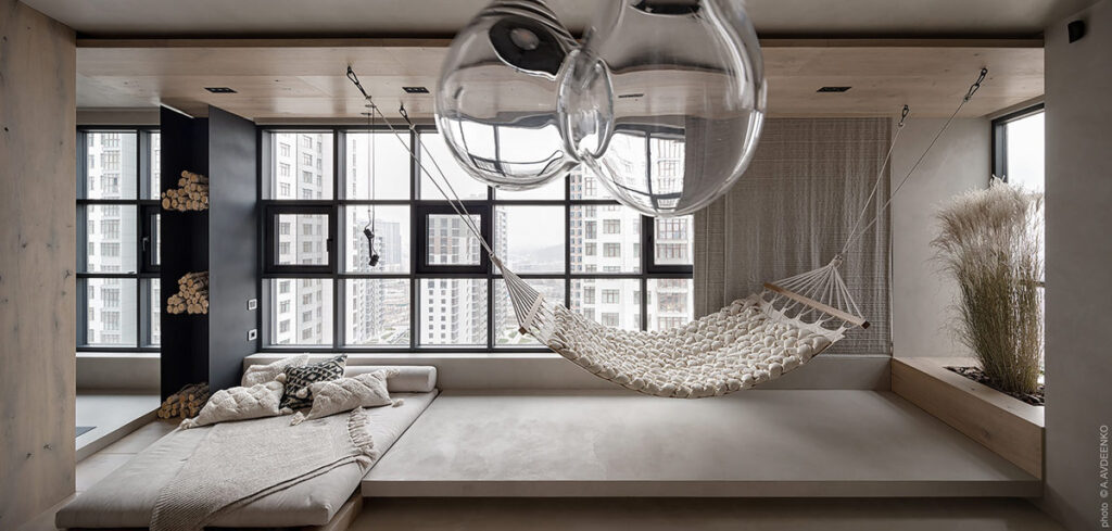 Unconventional Family Home Layout High Above The City Of Kyiv
