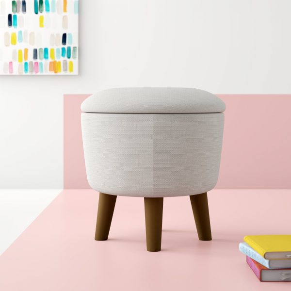 51 Ottomans With Sophisticated Style, Round Modern Ottoman Chair