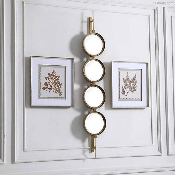 51 Round Mirrors To Reflect Your Face And Style - Lily Geometric Circles Decorative Rectangular Wall Mirror