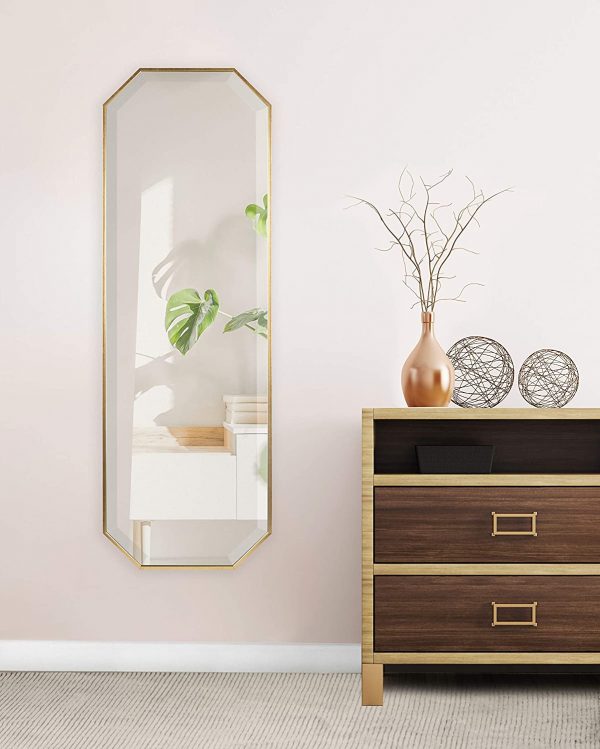 51 Full Length Mirrors To Flatter Your Decor And Outfits - White Vintage Full Length Wall Mirror