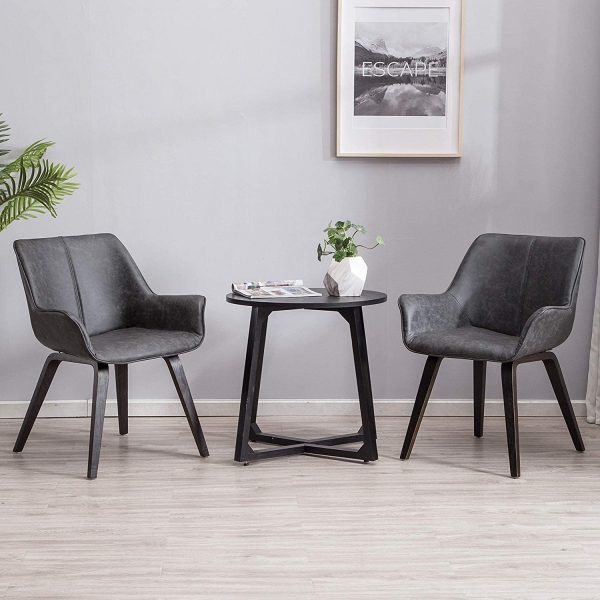51 Upholstered Dining Chairs For A, Charcoal Dining Chairs With Oak Legs In Taiwan