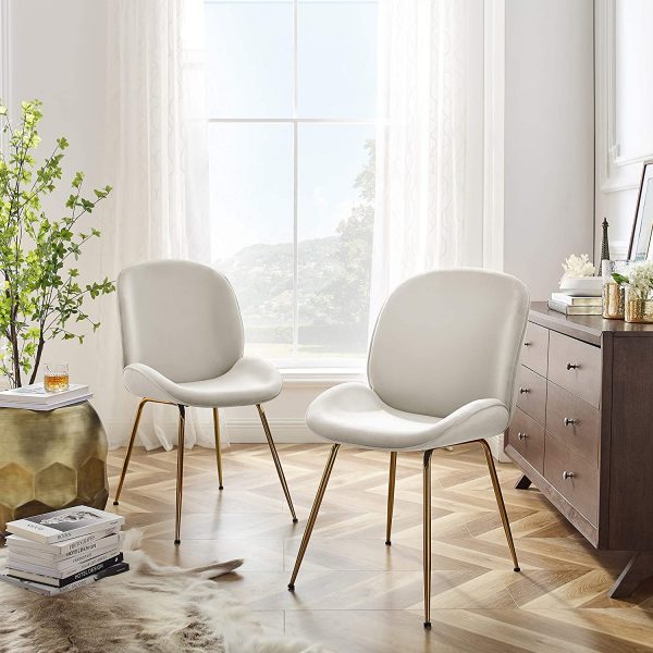 51 Upholstered Dining Chairs For A, Gold Upholstered Dining Room Chairs