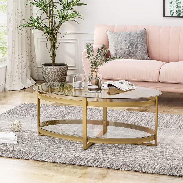 51 Oval Coffee Tables For Curvaceous, Budget Friendly Coffee Table Ideas