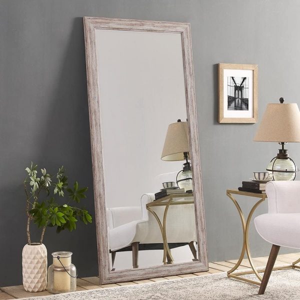 51 Full Length Mirrors To Flatter Your, Large Distressed Floor Mirror