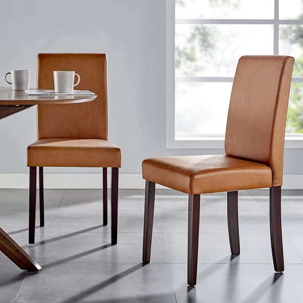 51 Upholstered Dining Chairs For A, Leather And Cloth Dining Chairs