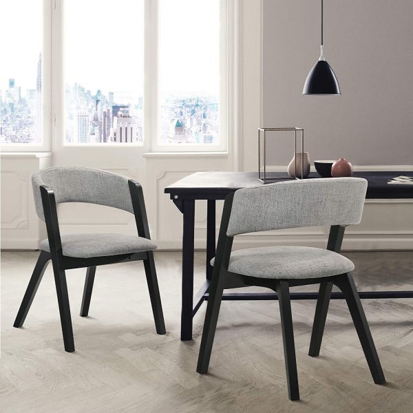 51 Upholstered Dining Chairs For A, Upholstered Dining Chairs With Arms Set Of 2