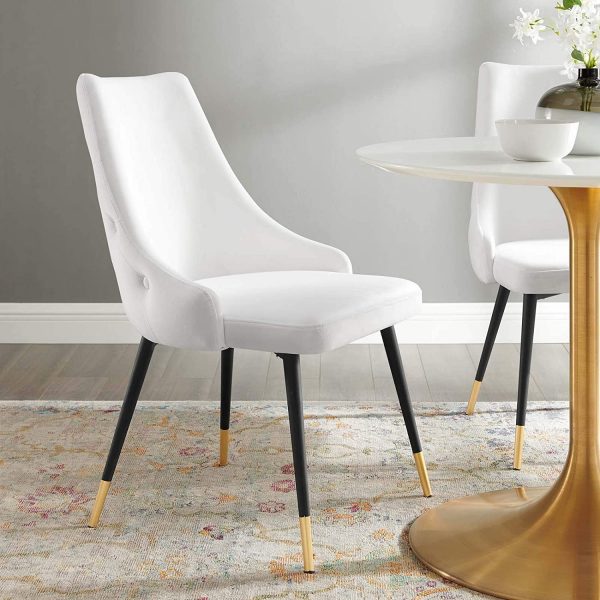 51 Upholstered Dining Chairs For A, Modern White Leather Dining Chairs