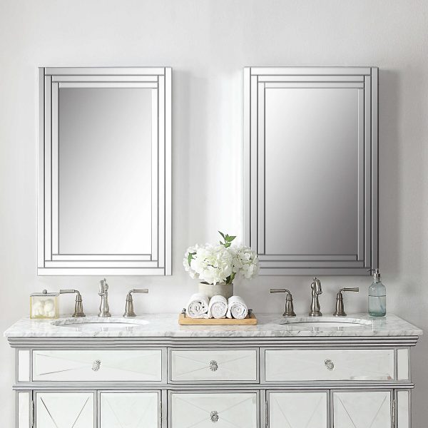 51 Bathroom Mirrors To Complete Your, Double Vanity Mirrors
