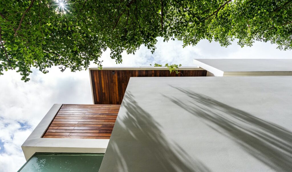 Abstract Family Home That Provides Escape From City Life