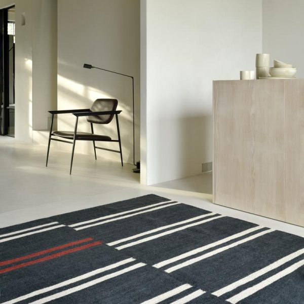 51 Large Area Rugs To Underscore Your, Red Black Gray And White Area Rug