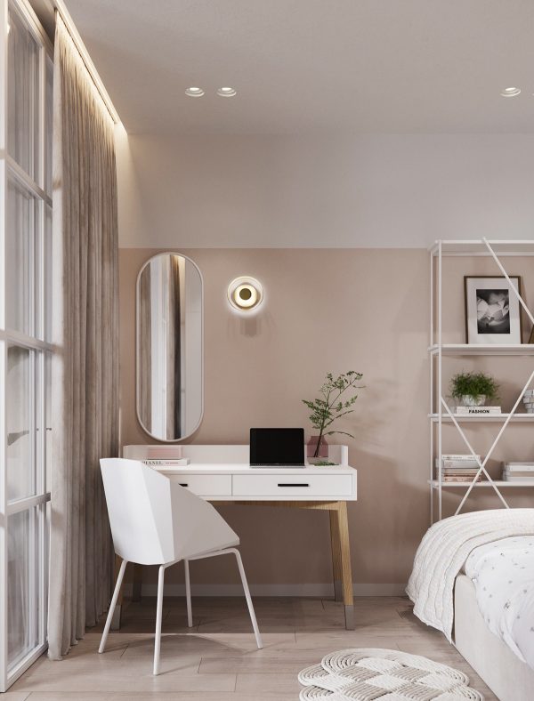 modern home office desk | Interior Design Ideas