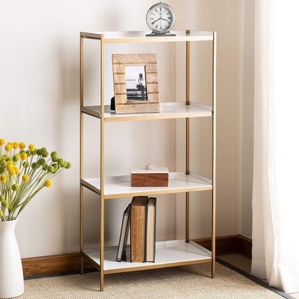 51 Bookcases To Organize Your Personal, True Living Two Tier Bookcase
