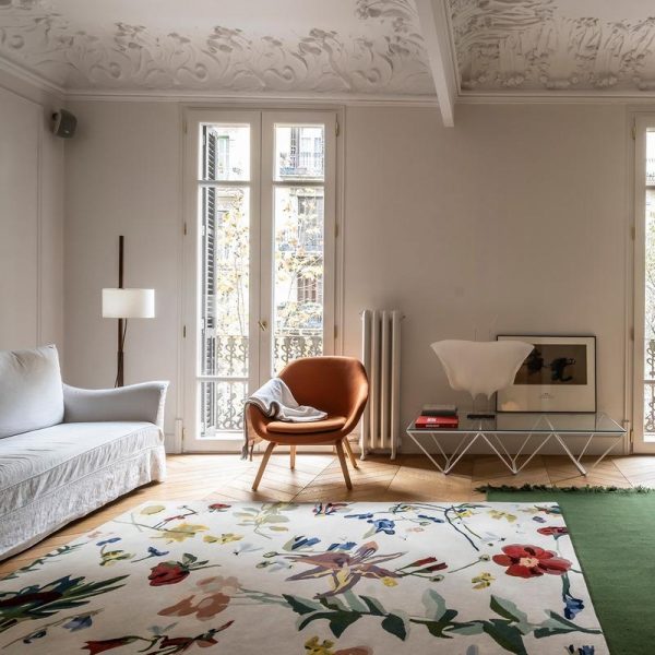 Large Living Room Rug Trendy Stylish Modern Carpet Hall Runner Bedroom Mat Grey 