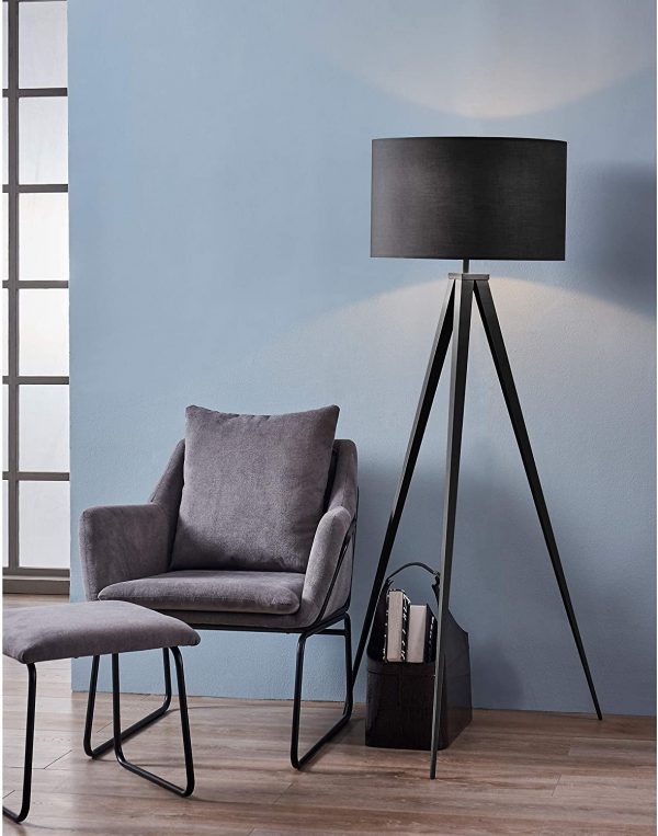 51 Tripod Floor Lamps To Make A Stylish, Contemporary Metal Floor Lamps For Living Room