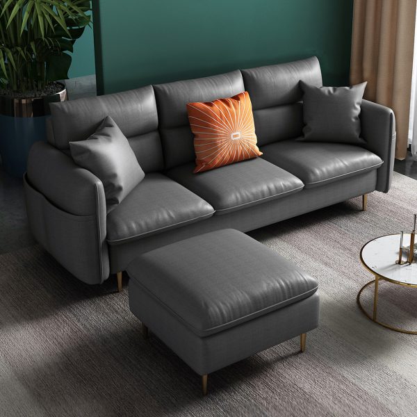 51 Gray Sofas To Serve As A Versatile, Gray Leather Furniture Ideas