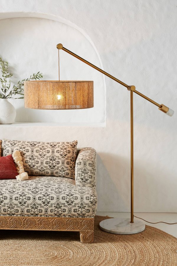 51 Floor Lamps For Your Living Room, Hang Over Sofa Lamps