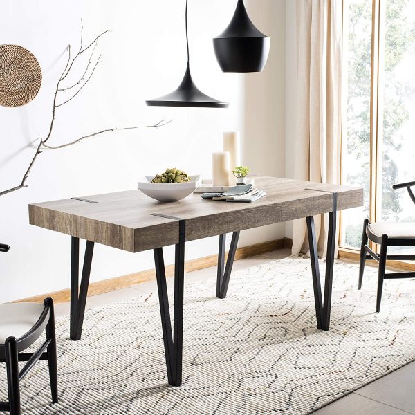 51 Wooden Dining Tables To Set The, Modern Rustic Wood Dining Table