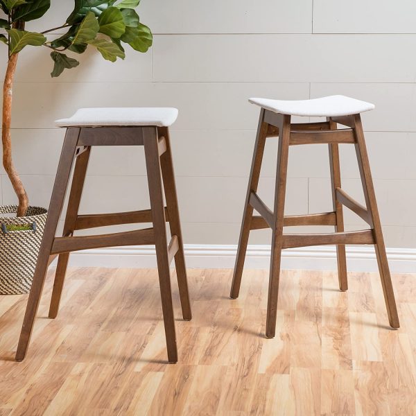 51 Wooden Bar Stools For Timeless, Mid Century Kitchen Counter Stools