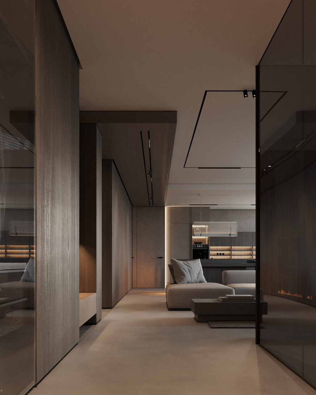 Smooth Interior Warm & Chocolatey Home Interior with Silky Smooth Style