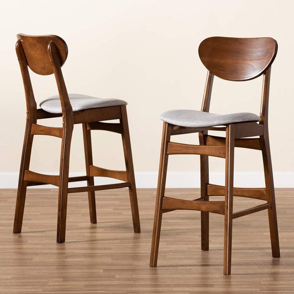 51 Wooden Bar Stools For Timeless, Solid Wood Kitchen Bar Stools